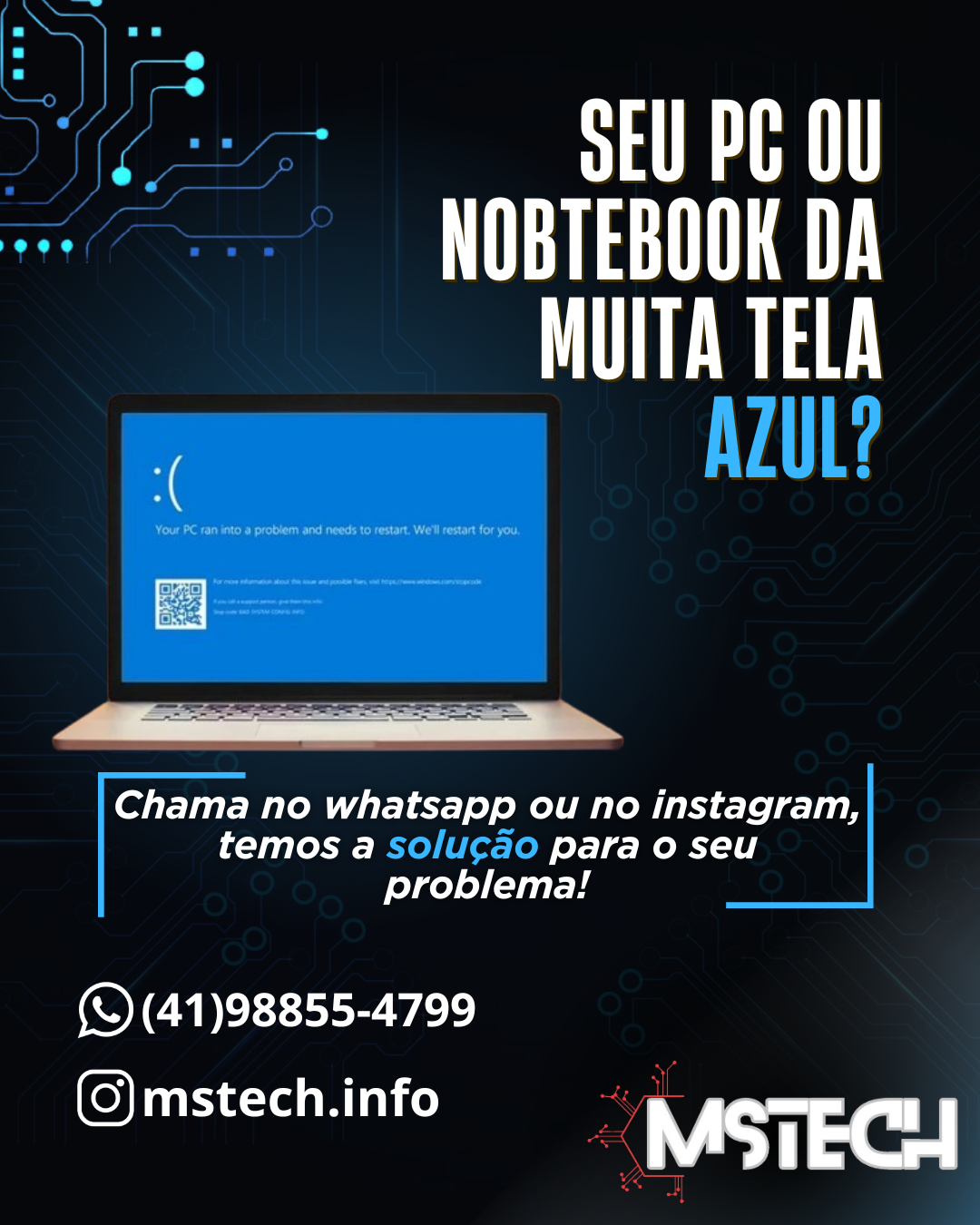 MSTECH - Soluções em Informática | Marcelo Silva portfolio 5